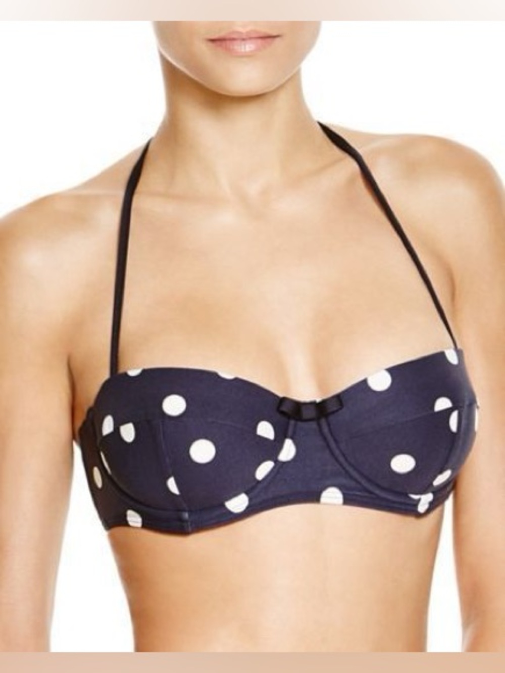Kate Spade New York Bikini Top Balsa Chica Polka Dot Size M
